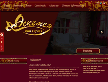 Tablet Screenshot of hotel-oskemen.kz